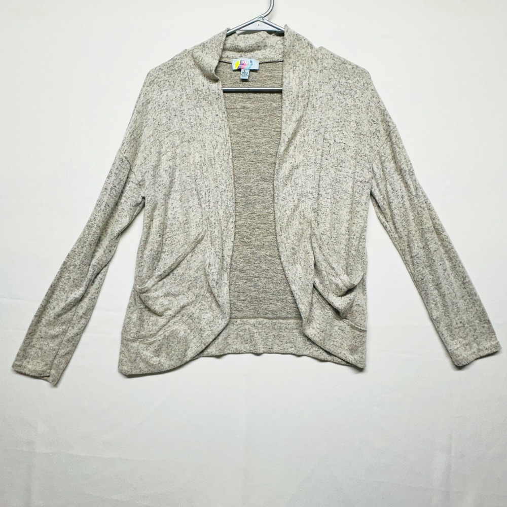 Truly Lightweight Oat Office Cardigan Long Sleeves with‎ Pockets Women's Large
